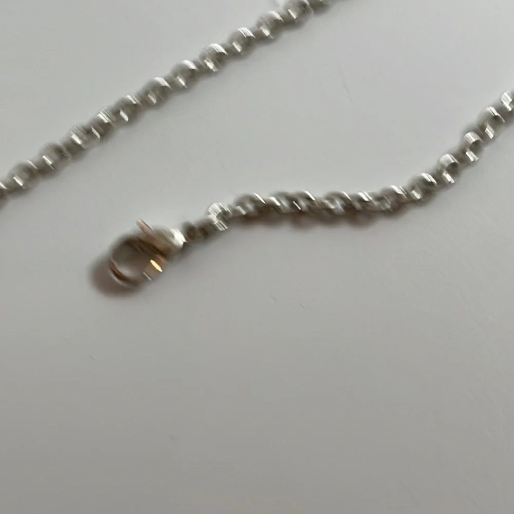 Baskin Brothers Silver Tone Chain Black Sphere Rhinestones Necklace w/ earrings